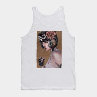 Cold girl boxing Tank Top